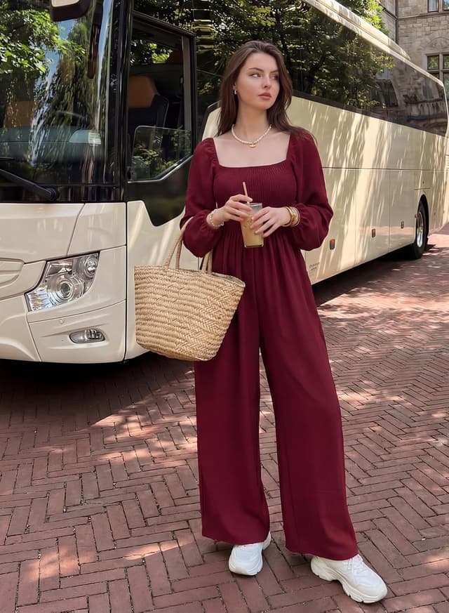 Thumbnail 3 de DOKOTOO Women's Loose Sleeveless Jumpsuit One Size 📦