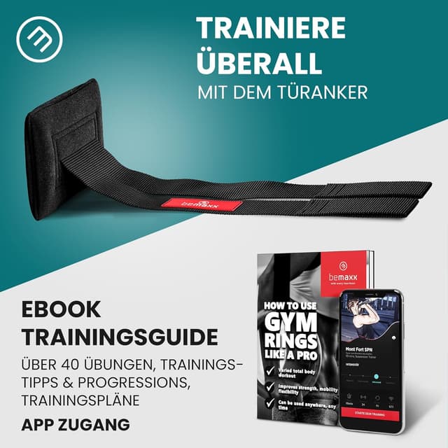 Thumbnail 5 de BeMaxx Turnringe Holz 300 kg