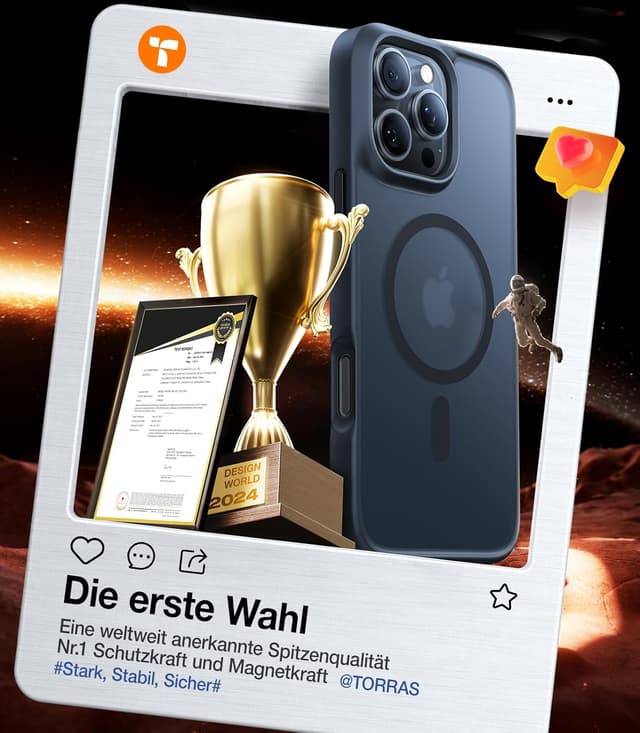 Thumbnail 6 de TORRAS Guardian-Mag iPhone 16 Pro Max Hülle