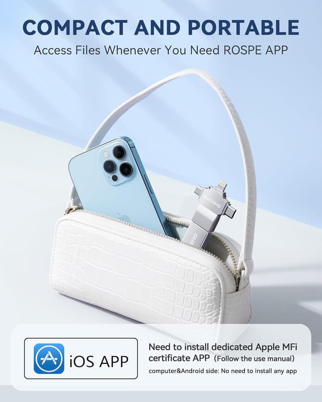 Thumbnail 6 de Photo Stick 128GB MFi Certified USB Flash Drive