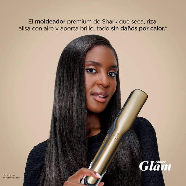 Detalle 2 de Shark HD6051SEU moldeador y secador con plancha 🎀