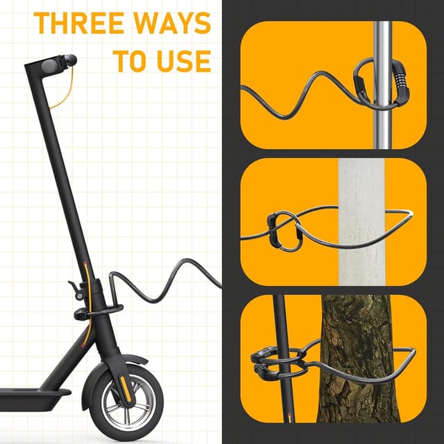 Thumbnail 6 de Honszex E Scooter Schloss 105 cm