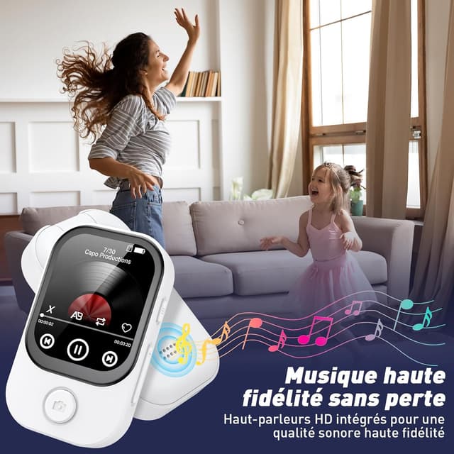 Thumbnail 4 de RWSRW Lecteur MP3 Bluetooth 64 Go