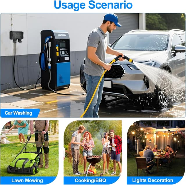 Thumbnail 6 de Outdoor Socket Waterproof IP66 Double 13Amp