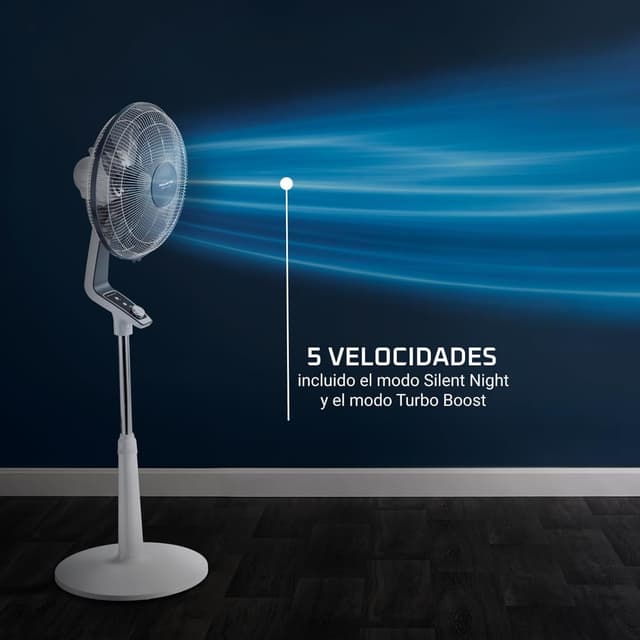 Thumbnail 4 de Rowenta Turbo Silence Extreme Ventilador de Pie Blanco 🌀
