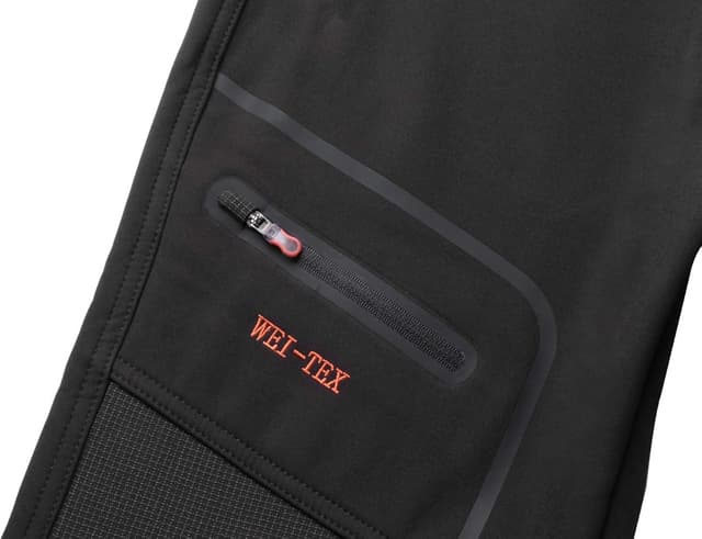 Detalle 2 de DAFENP Pantaloni sci termici donna impermeabili 2 strati