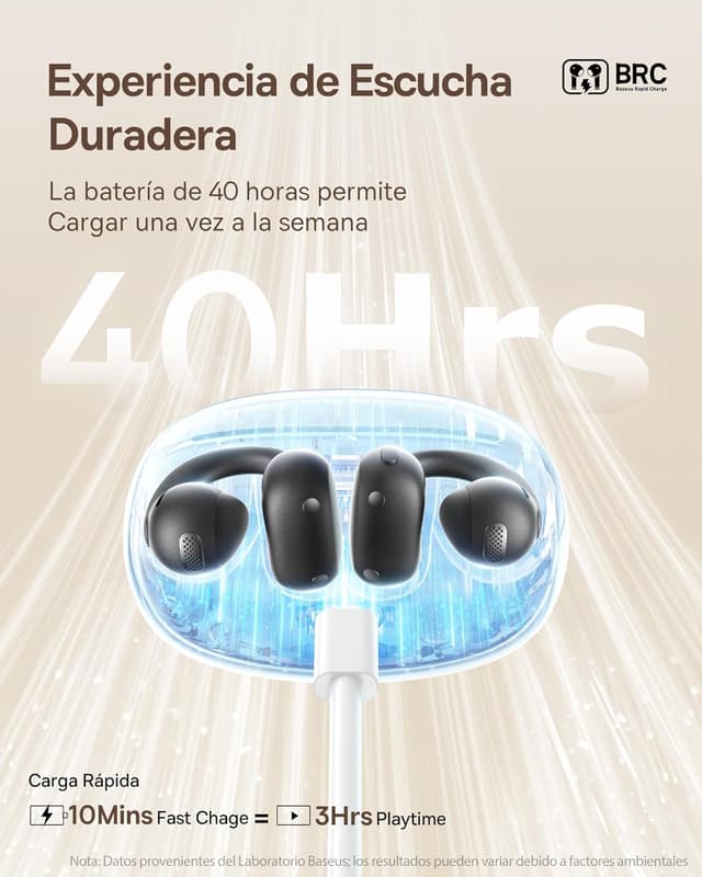 Thumbnail 5 de Baseus MC1 Auriculares Abiertos Bluetooth con Clip