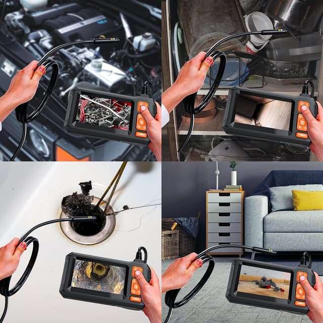 Thumbnail 6 de Dual Lens Borescope 1080p inspection camera, 32GB