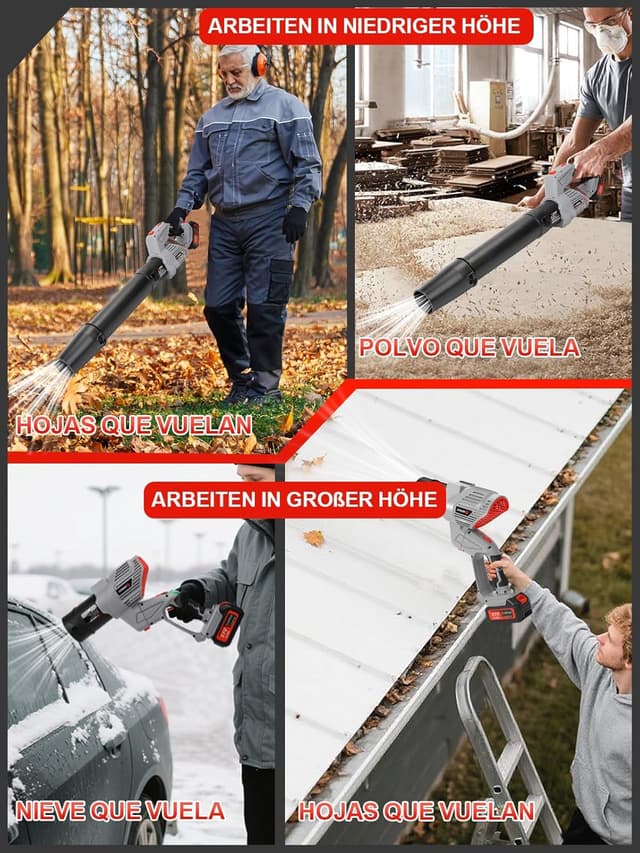 Thumbnail 6 de Maiproo Soplador de Hojas 21V Turbo