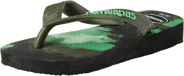 Detalle 2 de Havaianas Top Camu TonguesGarçon — tongs enfant en caoutchouc antidérapant