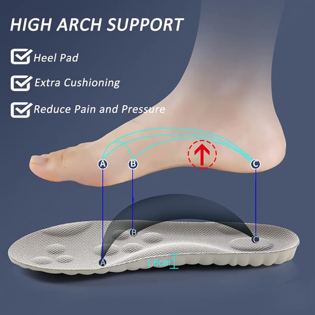 Thumbnail 4 de Memory Foam Arch Support Insoles