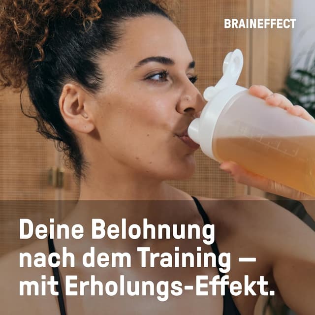 Detalle 2 de Braineffect Recharge Premium Hydratationsmischung (360 g) – Elektrolyte ohne Zucker mit Stevia, EAA & BCAA, Zitronengeschmack