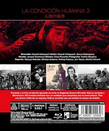 Detalle 2 de La condición humana II: El camino a la eternidad (BdR) en Blu-ray — Mon Inter
