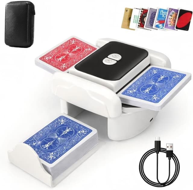 Detalle de Kevsuvqin Kartenmischmaschine 2‑Decks 3000 mAh