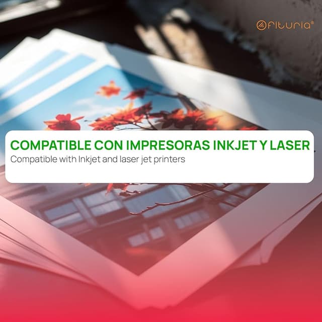 Detalle de OFITURIA Papel Fotográfico A4 240 g/m²