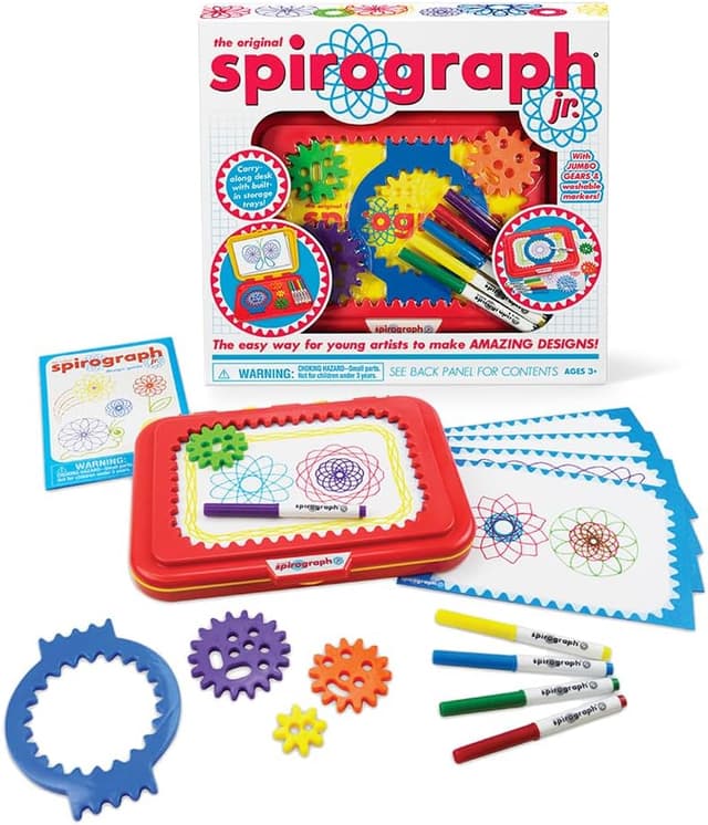 Imagen de Spirograph Jr. Jumbo Gears Art Kit 3+ 🎨 en OfertitasTOP