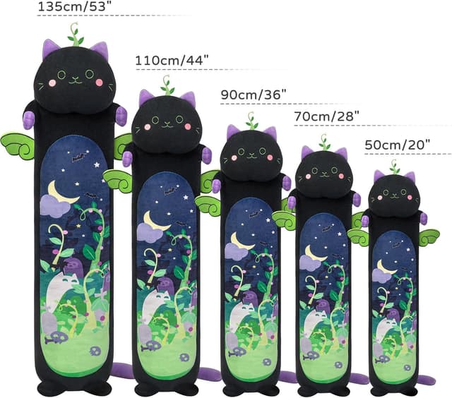 Detalle de Mewaii Long Cat Plush 5 Sizes 53”