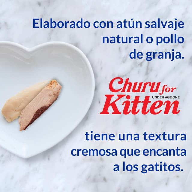 Thumbnail 4 de CHURU Kitten 20 uds variedad de sabores para gatos 🐱