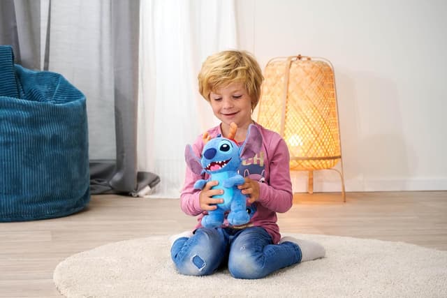 Detalle de Peluche Disney Stitch Simba 25 cm (6315870696) – douce pour les premiers mois