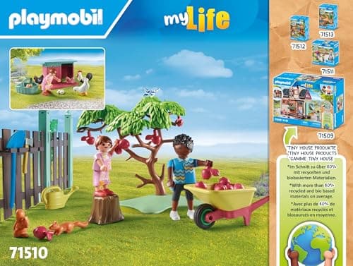 Thumbnail 7 de PLAYMOBIL myLife 71510 Corral de pollos para niños
