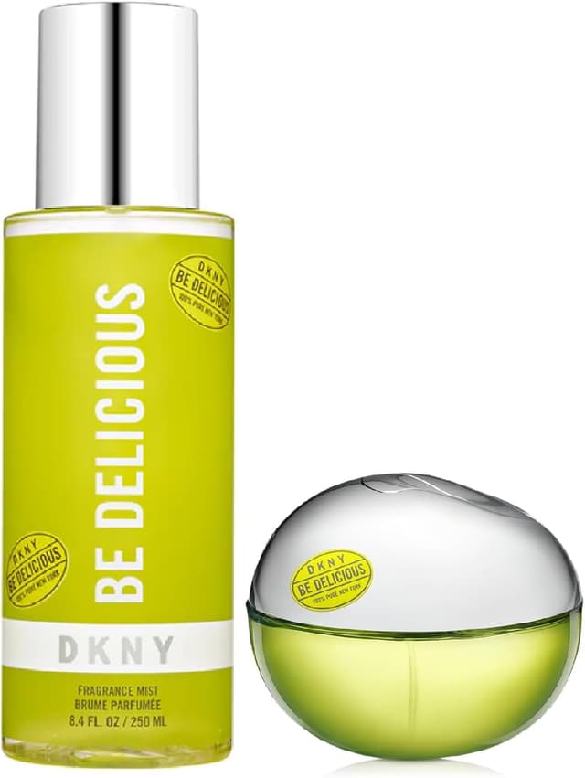 Detalle 2 de DKNY Be Delicious 100% Pure New York – brume parfumée florale et fruitée pour femme, 250 ml