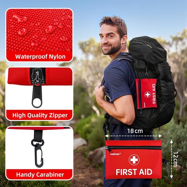 Thumbnail 2 de HONYAO First Aid Kit 105 Pieces ⌁ First Aid Kit