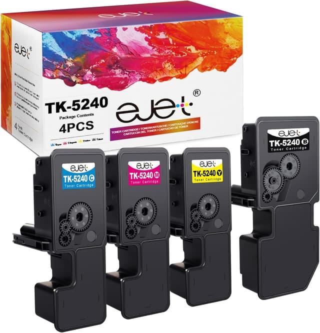 Detalle de ejet TK5240 4er-Pack Toner Schwarz Cyan Gelb Magenta