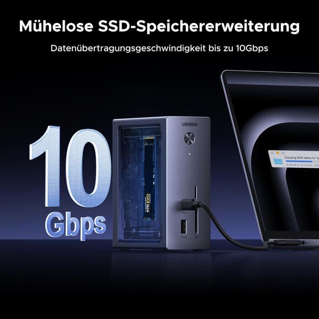 Thumbnail 2 de UGREEN Revodok Pro Dockingstation M.2 NVMe