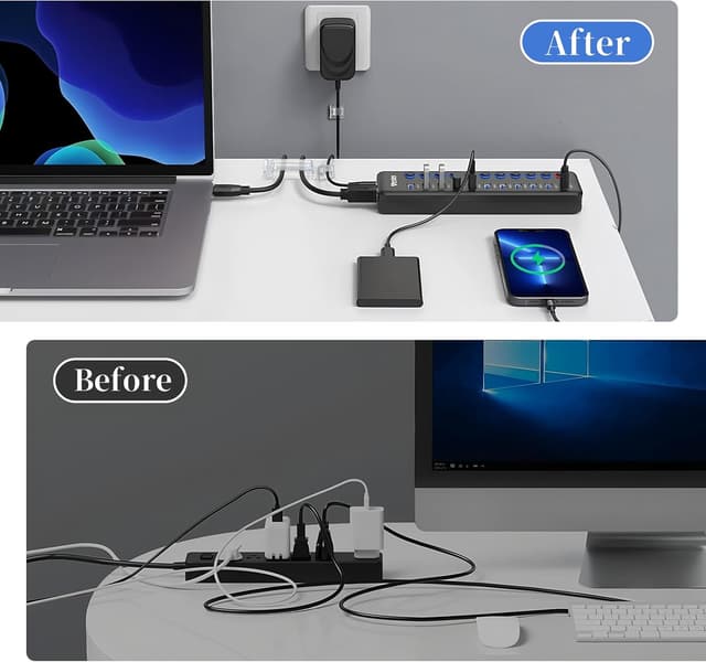 Thumbnail 6 de Senndio cable clips 75PCS, adhesive holders