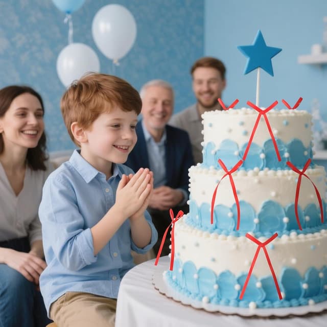 Thumbnail 4 de jwtyu 40 Stück Schleifen Deko Rot Tortendeko