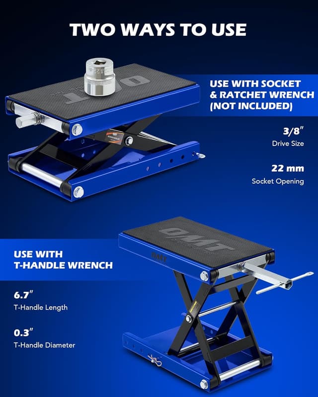 Thumbnail 6 de Orion Motor Tech Motorcycle Lift 1100 lb 🏍