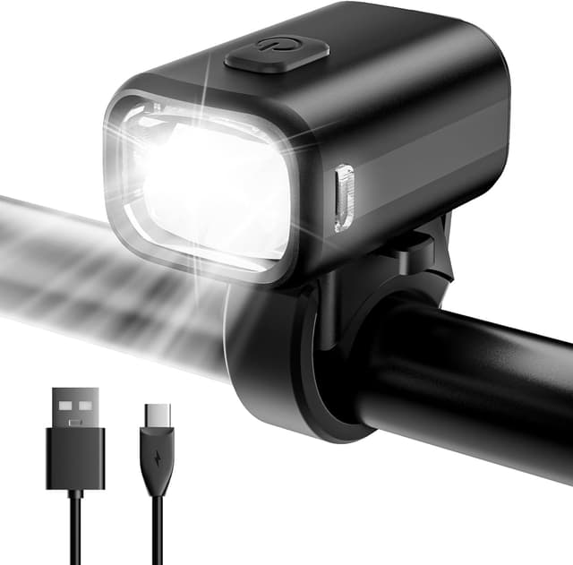 Imagen de LED Fahrradlicht USB‑C mit 1000mAh Akku en OfertitasTOP