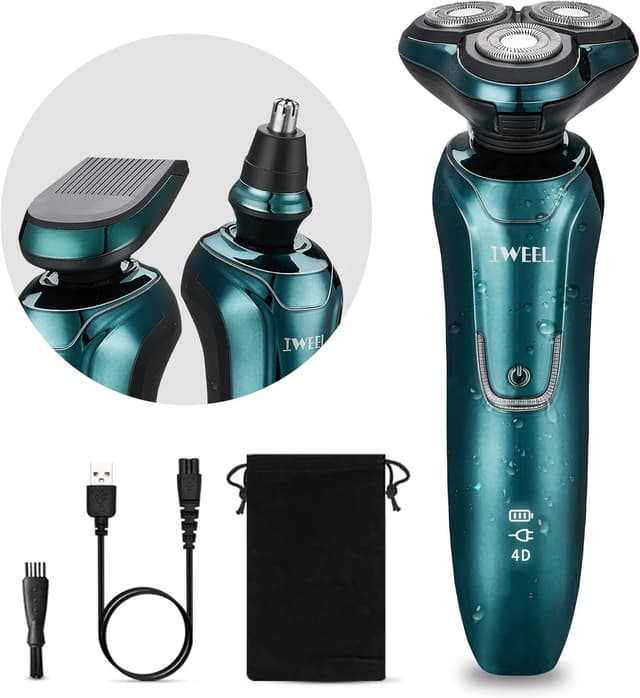 Detalle de IWEEL Electric Razor 3 in 1, IPX7