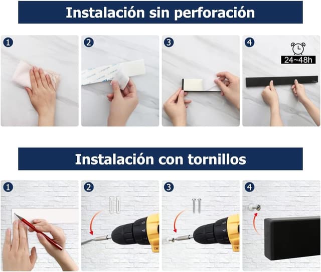 Thumbnail 3 de Dmore Barra magnética 59 cm para cuchillos