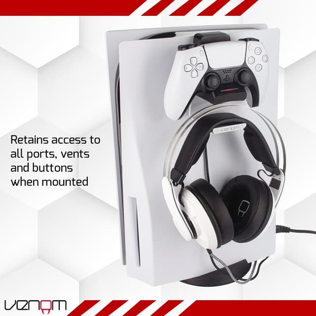 Detalle 2 de Venom PS5 Stealth Charging Dock and Headset Mount (PS5)
