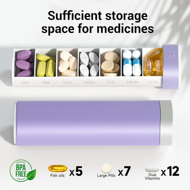 Thumbnail 2 de Betife 7 Day Pill Organizer