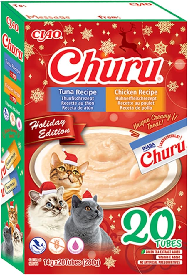 Detalle de INABA Churu Snack gatti cremoso 20 stick