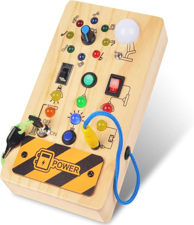 Thumbnail 6 de Yitical Busy Board Montessori 15 luci LED