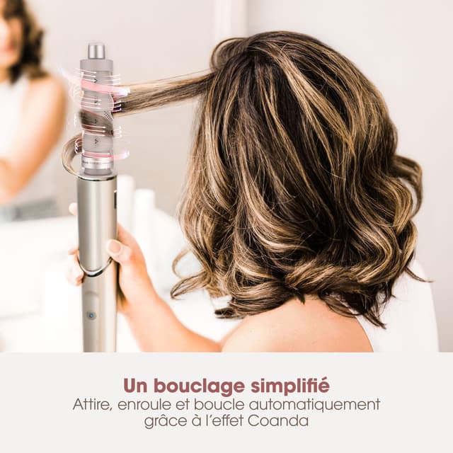 Thumbnail 6 de Shark FlexStyle Air Styler & sèche-cheveux avec boucleurs auto-wrap, brosse ovale et concentrateur