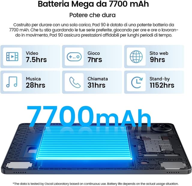 Thumbnail 5 de OSCAL 2025 Tablet Android 14 11'' 24GB RAM