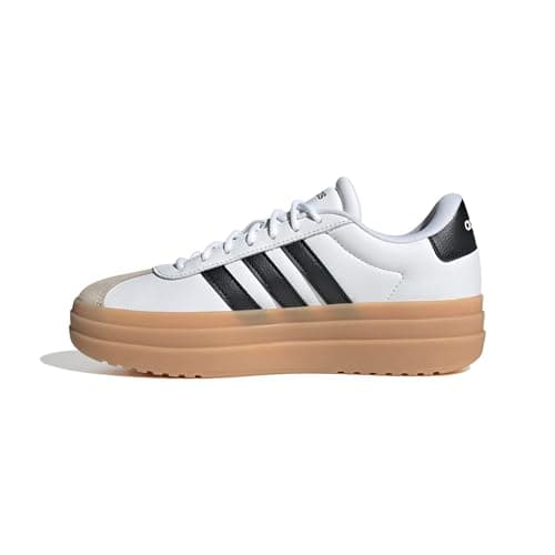 Detalle de adidas adidas Mujer VL Court Bold Shoes FTWR White/Core Black/Wonder Beige (40 2/3 EU)