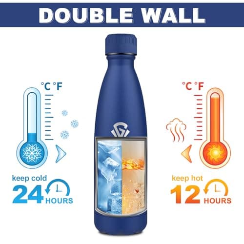 Detalle de Garrafa Térmica 500 ml — Botella de acero inoxidable