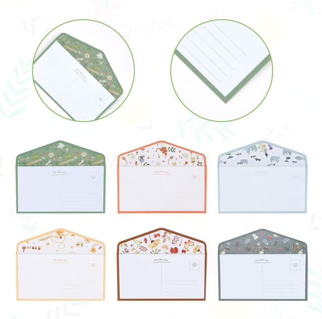 Detalle de Vicloon Briefpapier Set 54-teilig A5