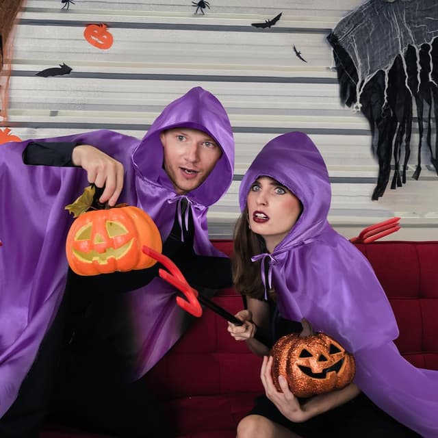 Thumbnail 3 de Aomig Mantello Halloween 100 cm 🎭