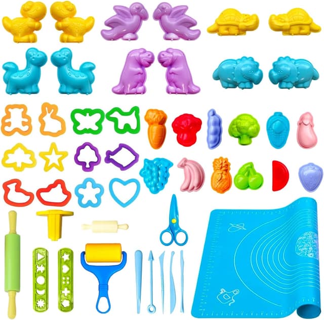 Detalle de VAIYNWOM Dough Tools and Cutters 47-Piece