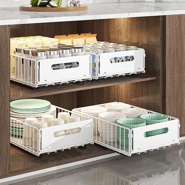 Thumbnail 5 de YunNasi Organizador de Gabinete Extraíble ☑️ 38x25x19 cm