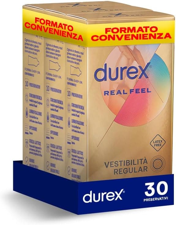 Imagen de Durex Real Feel 30 preservativi senza lattice en OfertitasTOP