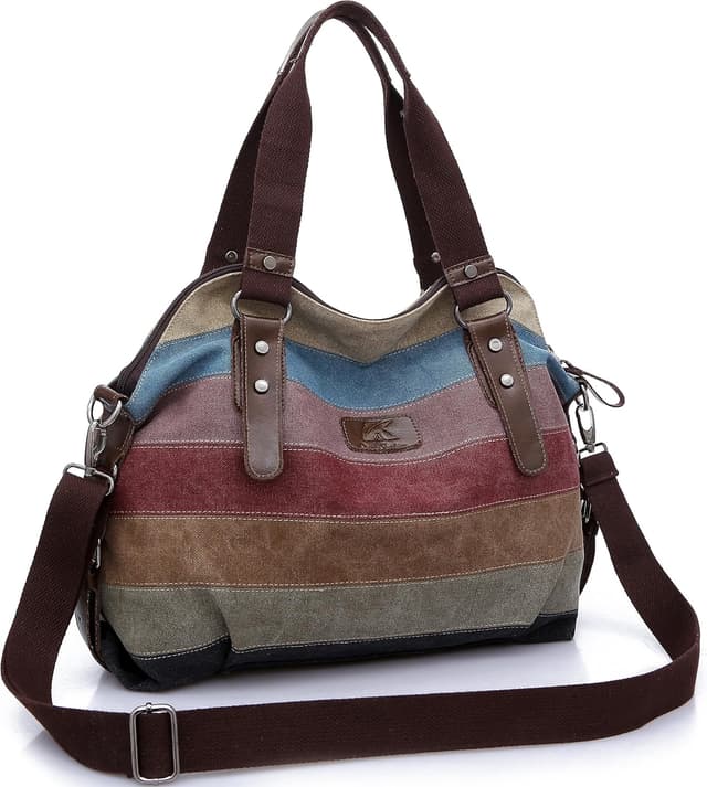 Thumbnail 2 de FreeMaster Canvas Hobo Tote Multi-Colour