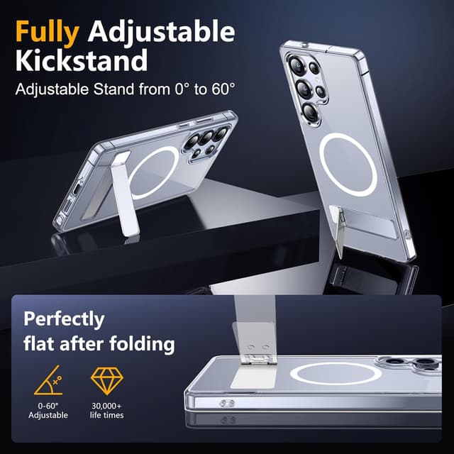 Thumbnail 4 de SPIDERCASE for Galaxy S25 Ultra, 3 Stand Ways ⚙
