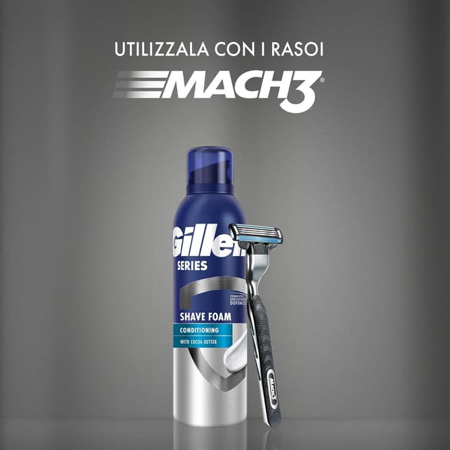 Thumbnail 6 de Gillette Series Schiuma da barba 250 ml 🪒